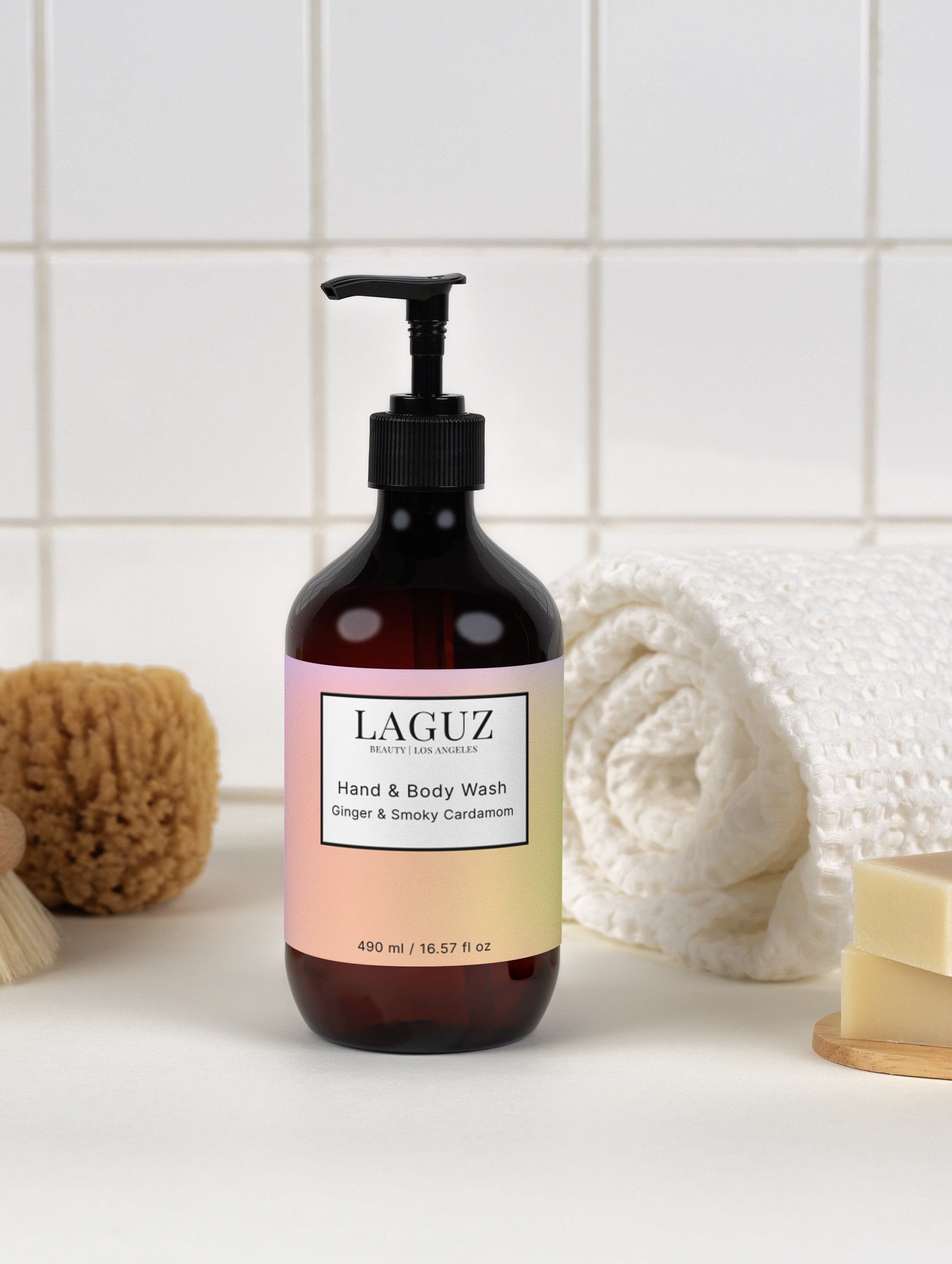 Hand & Body Wash, Ginger & Smoky Cardamom