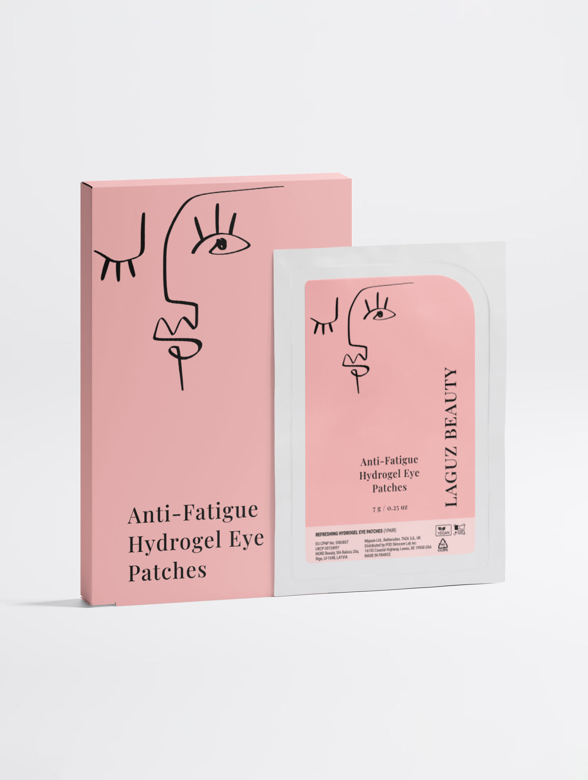 Anti-Fatigue Hydrogel Eye Patches
