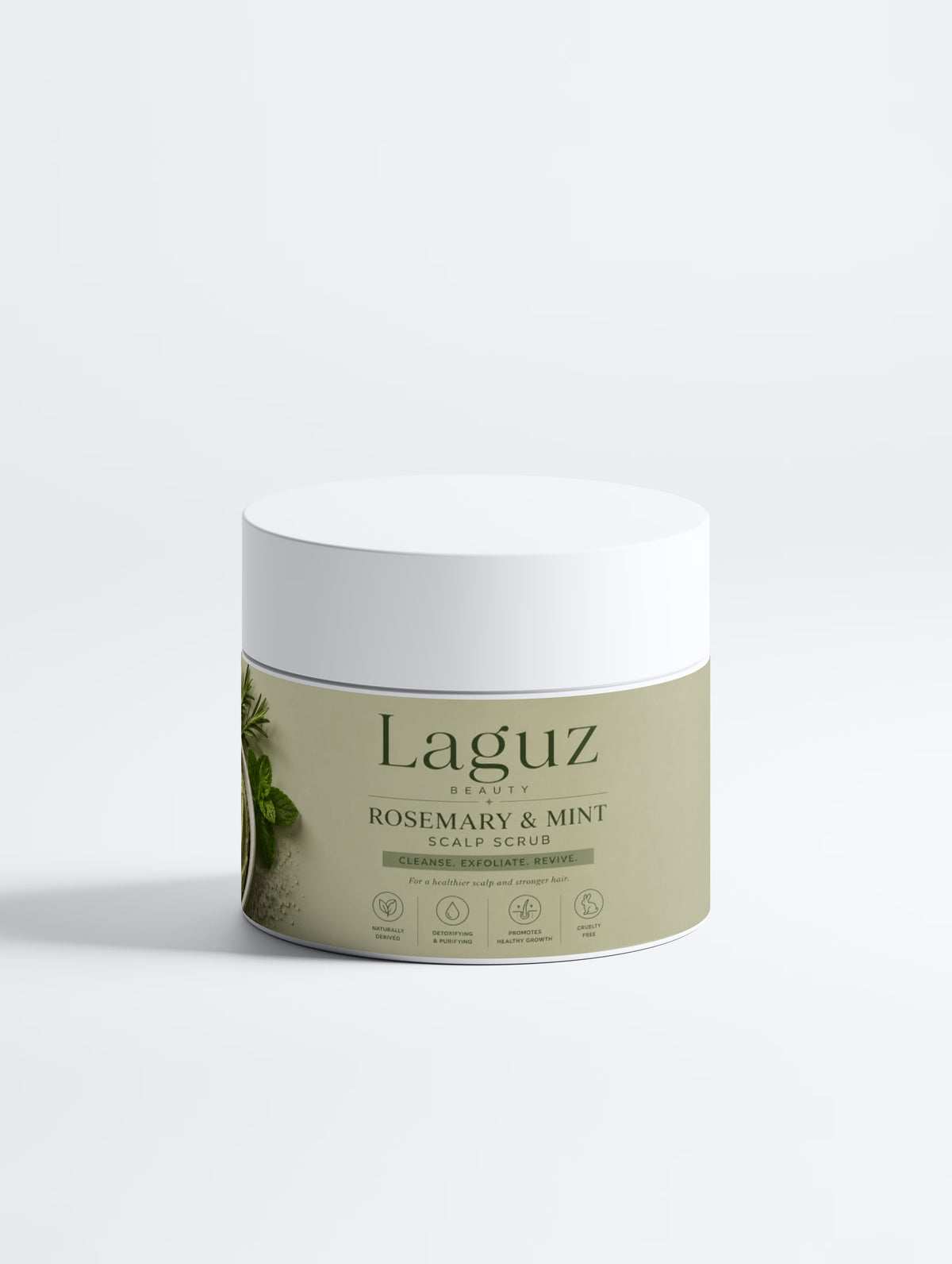 Deep Cleanse Scalp Scrub, Rosemary & Mint