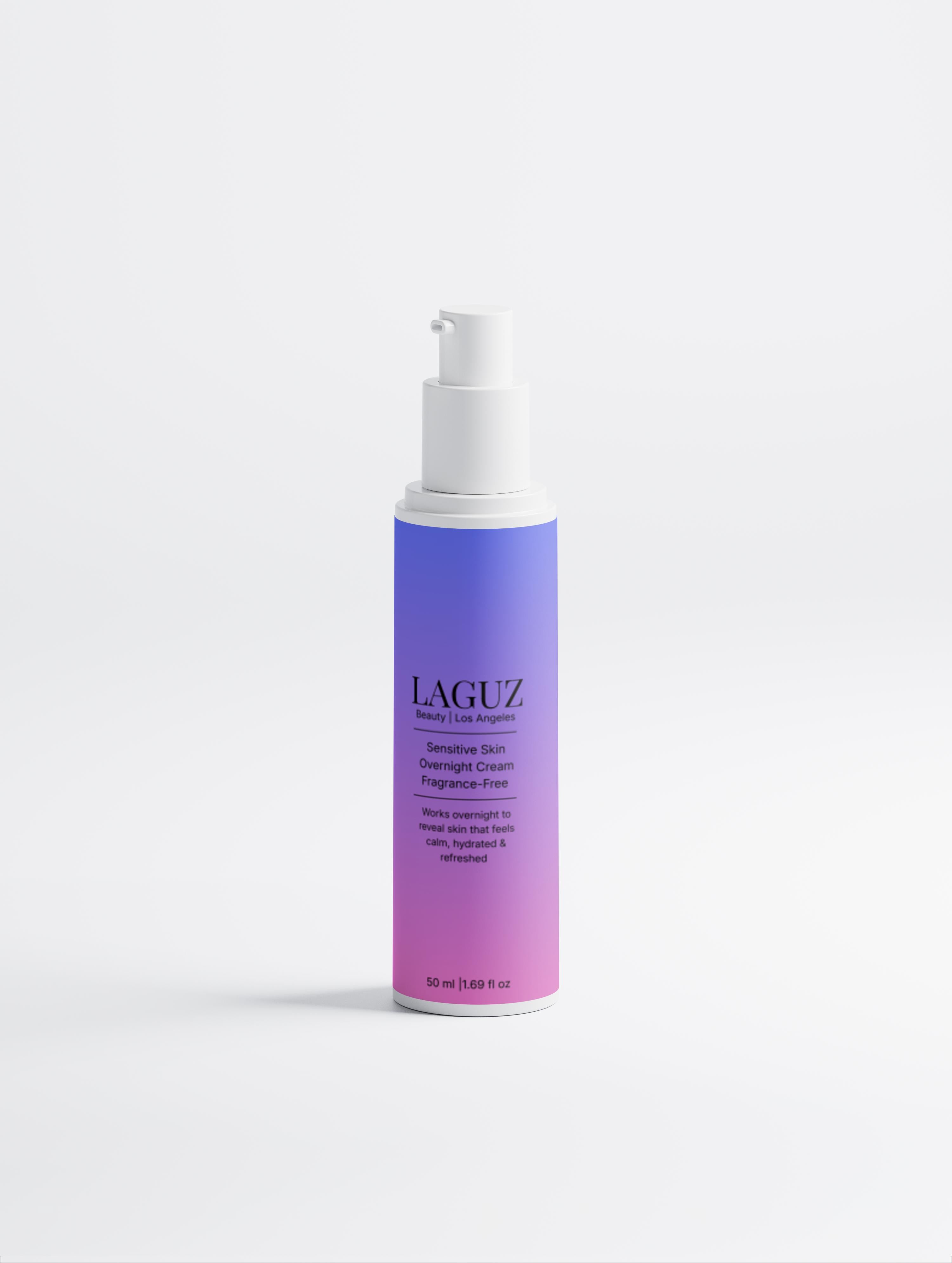 Sensitive Skin Overnight Cream, Fragrance-Free